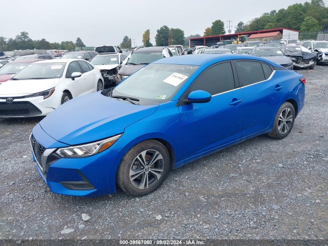 Nissan Sentra Sv Xtronic Cvt 2022 3N1AB8CV4NY314562 Image 2