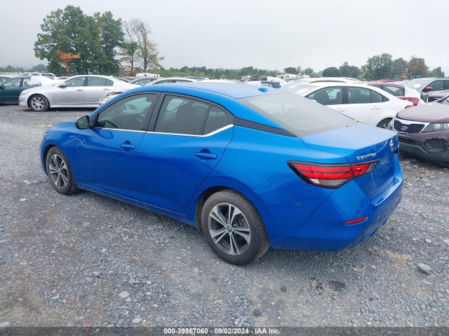 Nissan Sentra Sv Xtronic Cvt 2022 3N1AB8CV4NY314562 Image 3