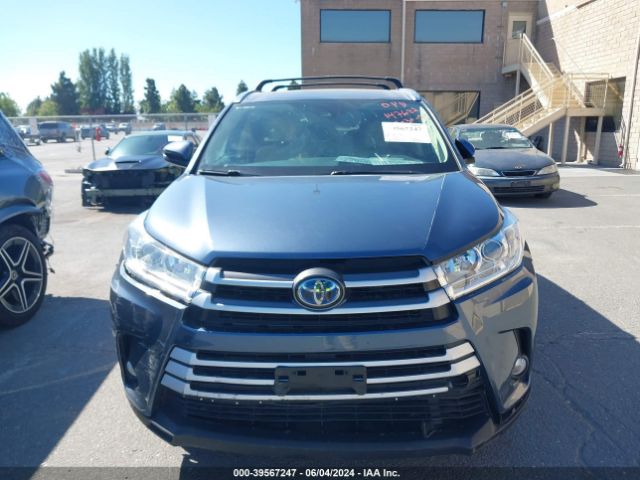 5TDJGRFH5KS074435 Toyota Highlander Hybrid Xle