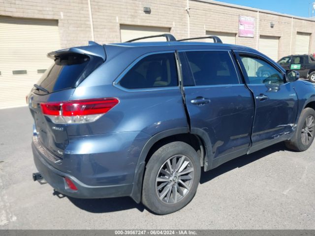 5TDJGRFH5KS074435 Toyota Highlander Hybrid Xle