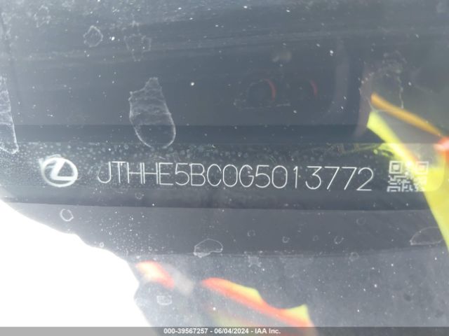 JTHHE5BC0G5013772 Lexus RC 350