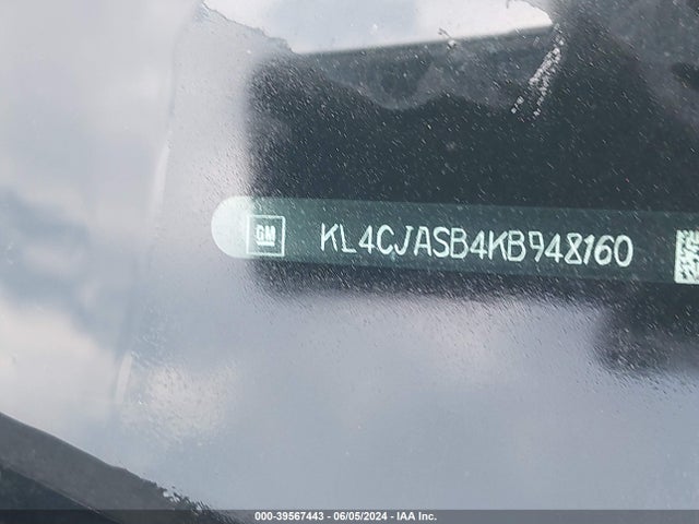 KL4CJASB4KB948160 Buick Encore Fwd Preferred