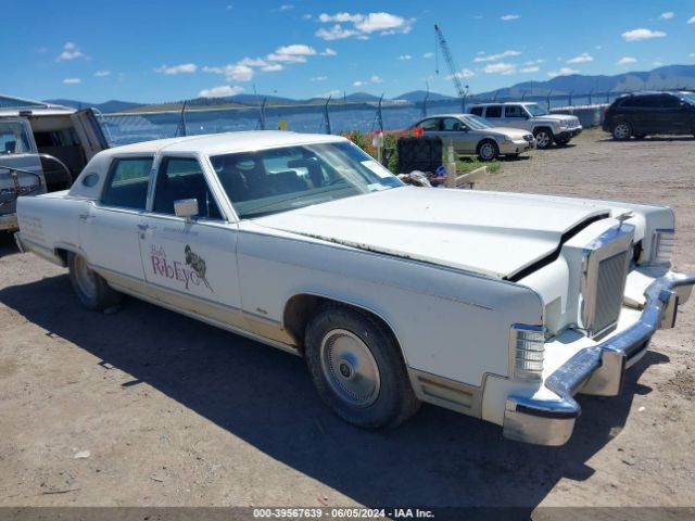 1979 LINCOLN CONTINENTAL 9Y82S708062      