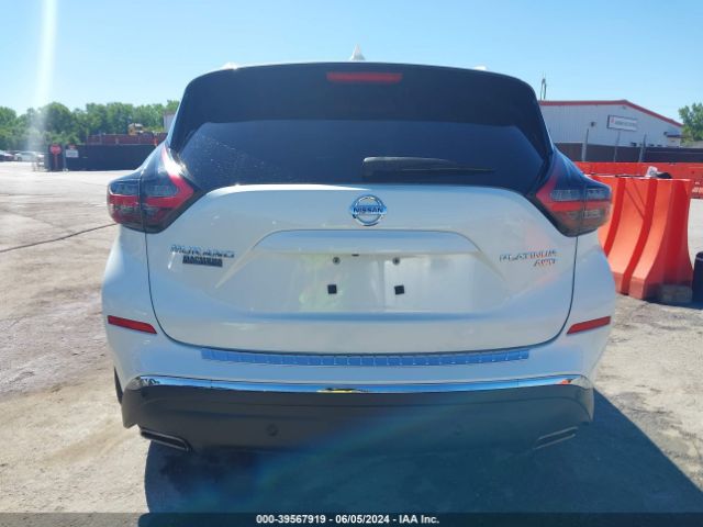 5N1AZ2MS5KN159812 Nissan Murano Platinum