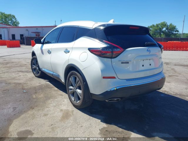 5N1AZ2MS5KN159812 Nissan Murano Platinum