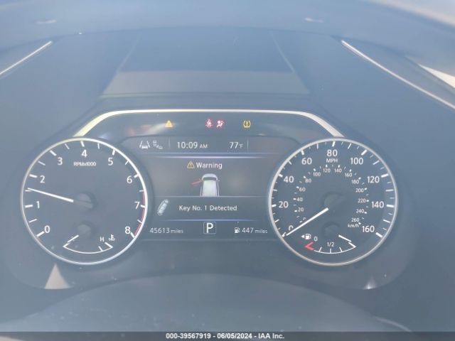 5N1AZ2MS5KN159812 Nissan Murano Platinum