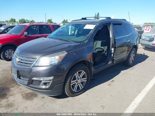 Chevrolet Traverse 1lt 2017 1GNKVGKD7HJ126372 Image 2