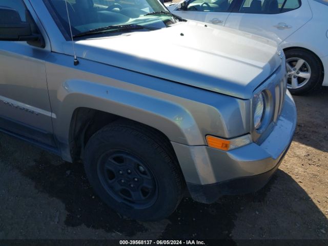 1C4NJPBB6HD103793 Jeep Patriot Sport Fwd