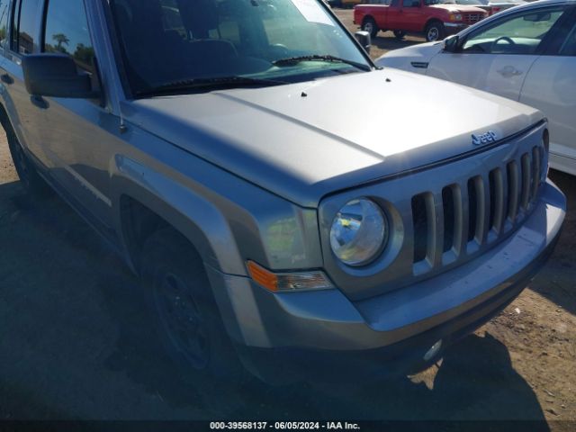 1C4NJPBB6HD103793 Jeep Patriot Sport Fwd