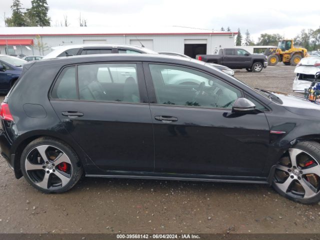 3VW4T7AU9FM025291 Volkswagen Golf Gti 2.0t Autobahn 4-door