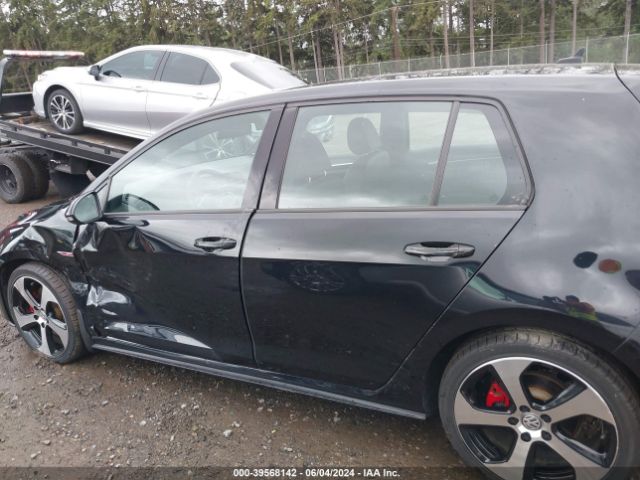 3VW4T7AU9FM025291 Volkswagen Golf Gti 2.0t Autobahn 4-door