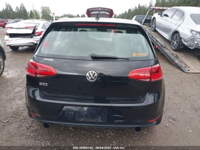 3VW4T7AU9FM025291 Volkswagen Golf Gti 2.0t Autobahn 4-door