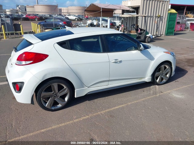 Hyundai Veloster Turbo W/black 2014 KMHTC6AEXEU206245 Image 4
