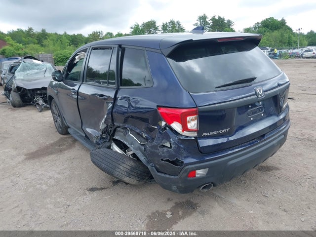 Honda Passport Awd Ex-l 2021 5FNYF8H53MB034635 Image 3