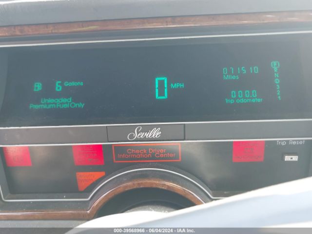 1990 CADILLAC SEVILLE 1G6KS5338LU800065 Photo 6