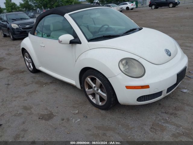 39569044 :رقم المزاد ، 3VWFF31Y07M422756 vin ، 2007 Volkswagen New Beetle Triple White مزاد بيع