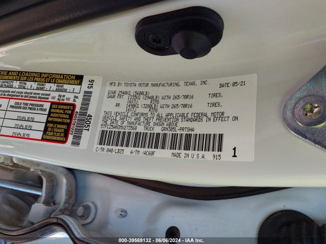Toyota Tacoma Trd Pro 2021 5TFCZ5AN3MX273568 Image 9