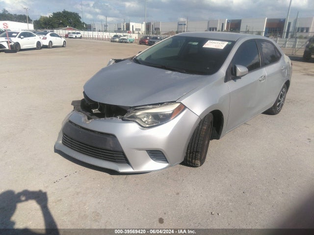 Toyota COROLLA LE 2014 2T1BURHE5EC211063 Image 2