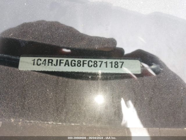 1C4RJFAG8FC871187 Jeep Grand Cherokee Laredo