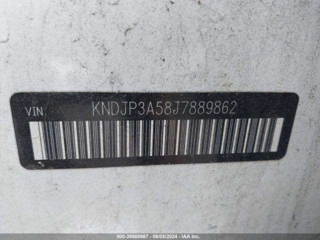 KNDJP3A58J7889862 KIA SOUL +