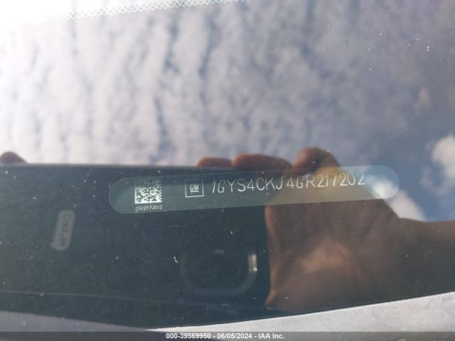 1GYS4CKJ4GR217202 Cadillac Escalade Premium Collection