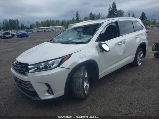 5TDDGRFH8KS053818 Toyota Highlander Hybrid Limited