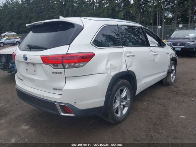 5TDDGRFH8KS053818 Toyota Highlander Hybrid Limited