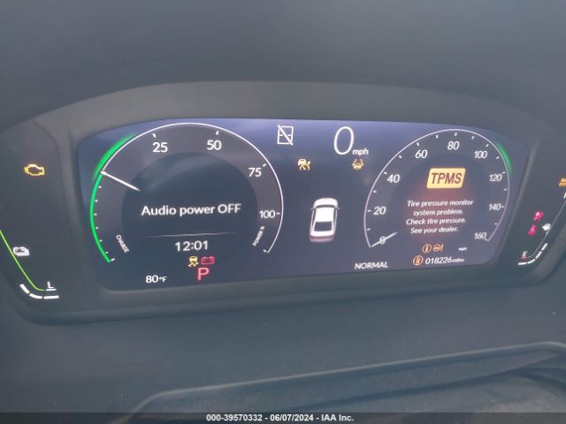 1HGCY2F68PA040488 Honda Accord Hybrid Ex-l