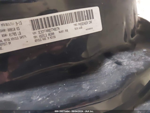 2013 FIAT 500 3C3CFFAR8DT749170 Photo 8