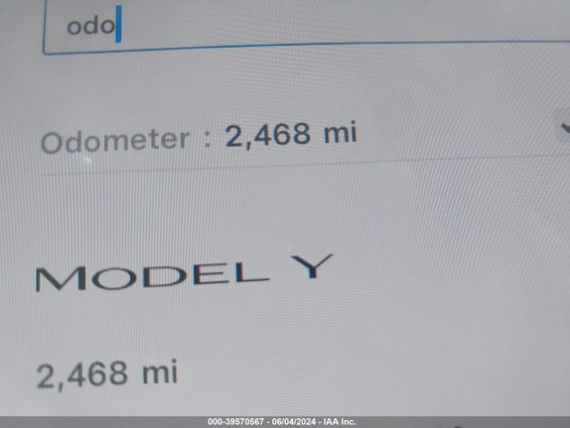 7SAYGDED7RF038232 Tesla Model Y Rwd