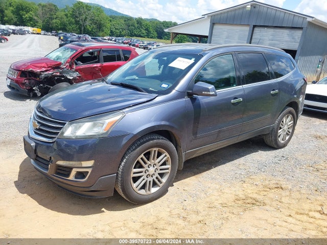 Chevrolet Traverse 1lt 2014 1GNKRGKD6EJ133894 Image 2