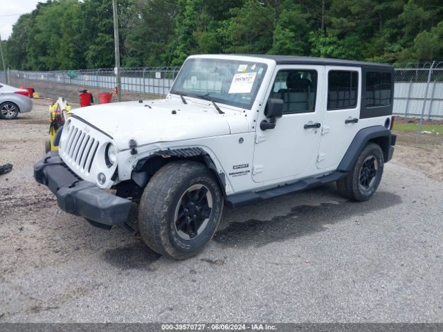 1C4HJWDG6HL721511 Jeep Wrangler Unlimited Sport 4x4