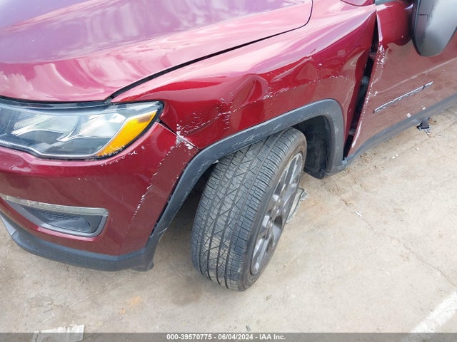 3C4NJCEB2MT570881 Jeep Compass 80th Anniversary Fwd