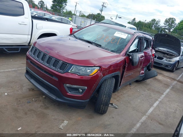 3C4NJCEB2MT570881 Jeep Compass 80th Anniversary Fwd