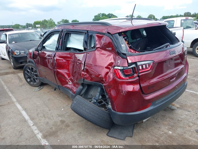 3C4NJCEB2MT570881 Jeep Compass 80th Anniversary Fwd