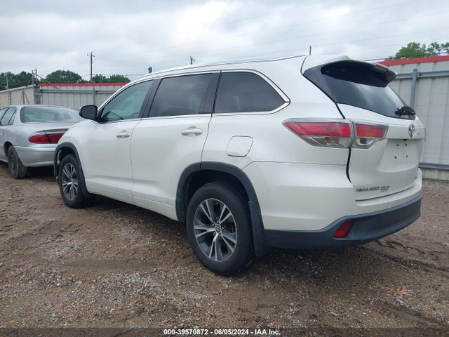 Toyota Highlander Xle V6 2016 5TDJKRFH2GS320640 Image 3