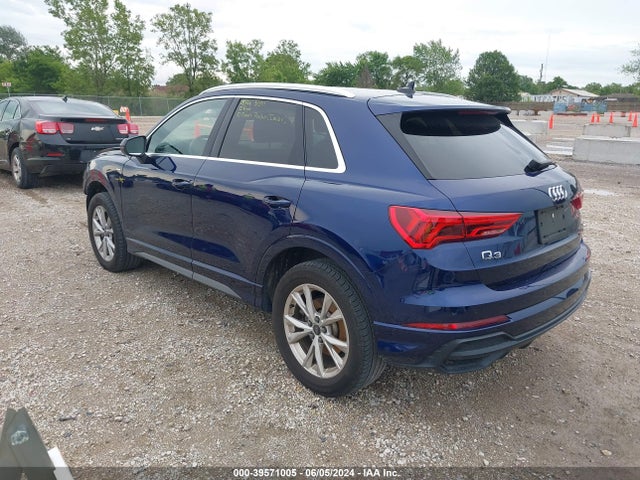 Aukcja sprzedaży 2021 Audi Q3 Premium 45 Tfsi S Line Quattro Tiptronic, vin: WA1DECF38M1016317, numer aukcji: 39571005