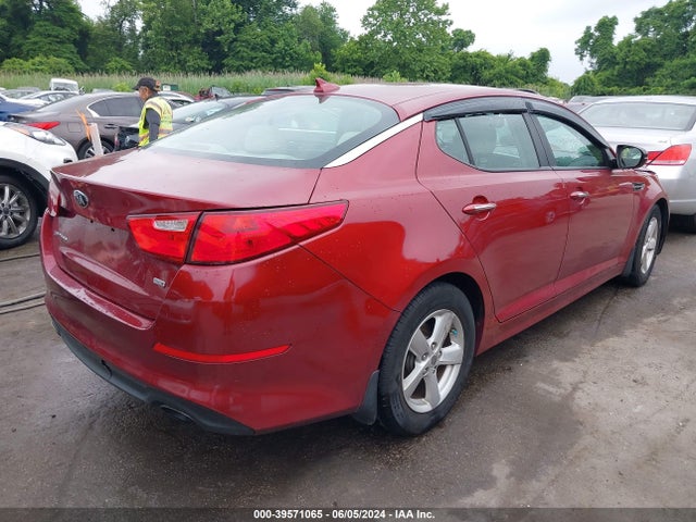 KIA Optima Lx 2014 5XXGM4A78EG282772 Image 4