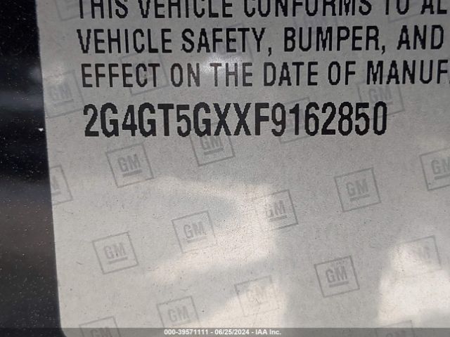 2G4GT5GXXF9162850 Buick REGAL GS
