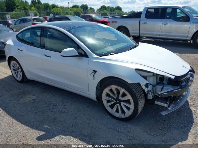 Продаж на аукціоні авто 2022 Tesla Model 3 Long Range Dual Motor All-wheel Drive, vin: 5YJ3E1EB2NF187507, номер лоту: 39571209