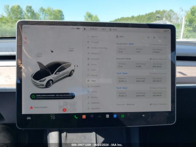 5YJ3E1EB2NF187507 Tesla Model 3 Long Range Dual Motor All-wheel Drive