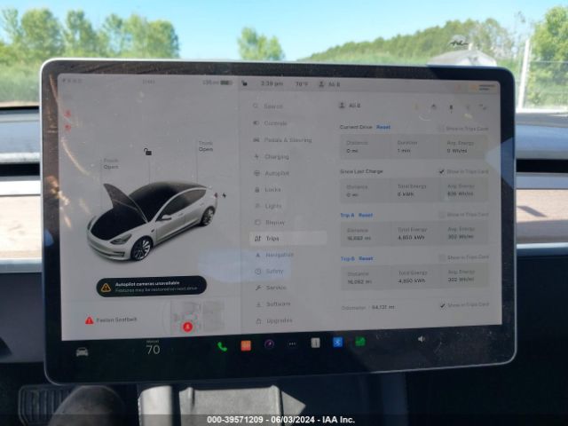 5YJ3E1EB2NF187507 Tesla Model 3 Long Range Dual Motor All-wheel Drive