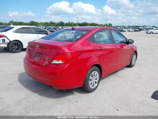 KMHCT4AE4GU072694 Hyundai ACCENT SE