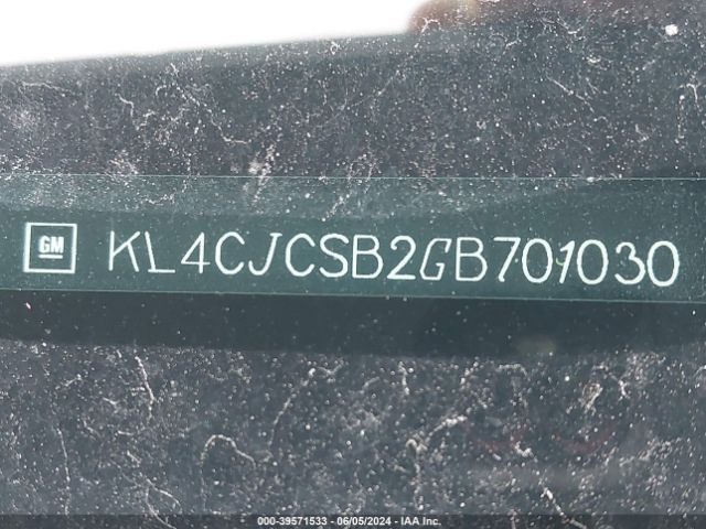 KL4CJCSB2GB701030 Buick Encore Leather