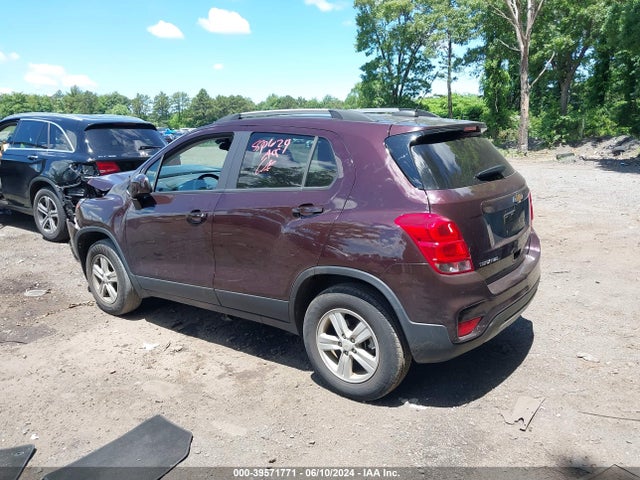 Chevrolet Trax Awd Lt 2021 KL7CJPSB4MB340082 Image 3