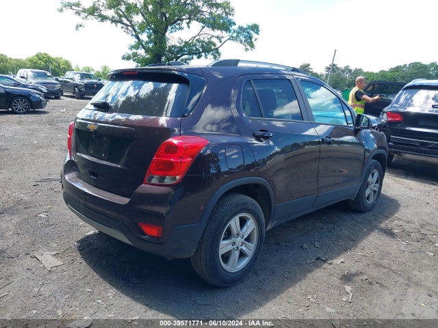 Chevrolet Trax Awd Lt 2021 KL7CJPSB4MB340082 Image 4