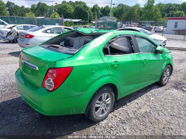 Chevrolet Sonic Lt Auto 2016 1G1JC5SH6G4124975 Image 4