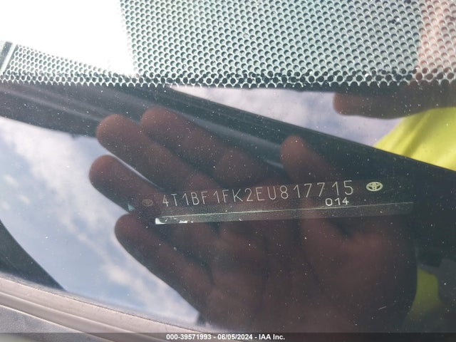 Toyota CAMRY SE 2014 4T1BF1FK2EU817715 Image 9