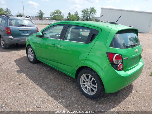 Chevrolet Sonic Lt Auto 2015 1G1JC6SH8F4161191 Image 3