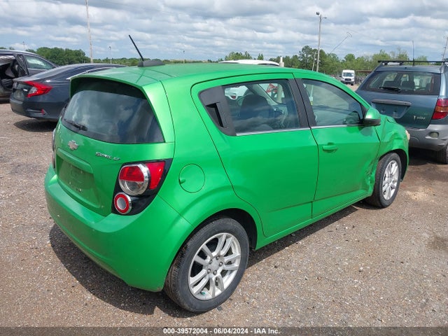 Chevrolet Sonic Lt Auto 2015 1G1JC6SH8F4161191 Image 4
